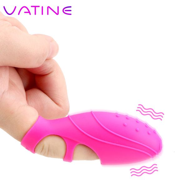 Vibratoren VATINE Klitoris G-Punkt-Stimulator Erotikspielzeug Erwachsenenprodukt Lesbensex für Frau Shop Fingervibrator 221130