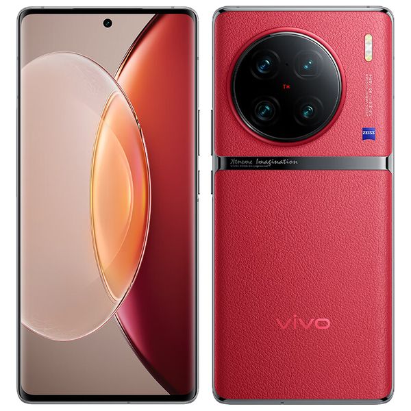 Original Vivo X90 Pro Plus 5G Mobiltelefon 12 GB RAM 256 GB 512 GB ROM Snapdragon 64 MP NFC Android 6,78 Zoll 120 Hz gebogener Bildschirm Fingerabdruck-ID Gesicht Wasserdichtes intelligentes Mobiltelefon