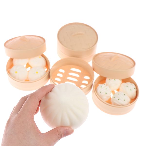 Dekompressionsspielzeug Fidget Sensory Steamer mit gedämpftem, gefülltem Brötchen Autismus, besondere Bedürfnisse, Stressabbau, sanfte Linderung 221129