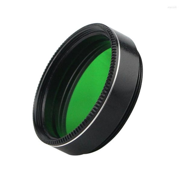 Telescopio Datyson Silver Series 1,25 pollici 31,7 mm con vetro ottico M28 0,6 mm filtro nebuloso colore verde