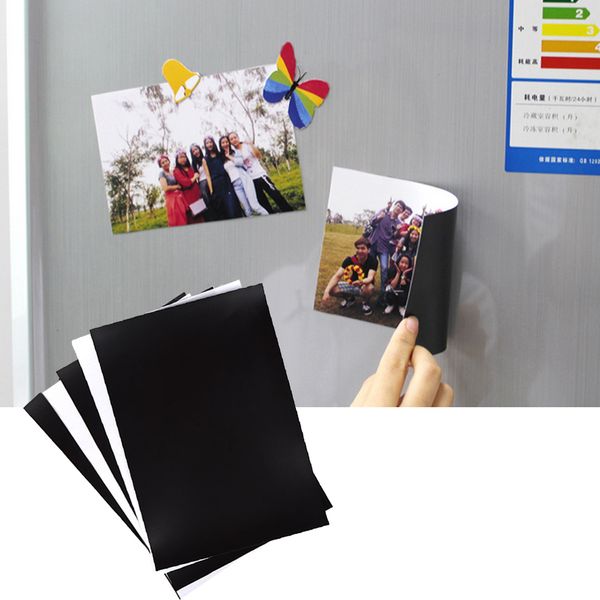 Decorazioni natalizie 5 PZ Formato A4 Stampabile DIY Frigo Sticker Po Papers Home Fogli di carta magnetica Frigorifero carte da stampa po 221129