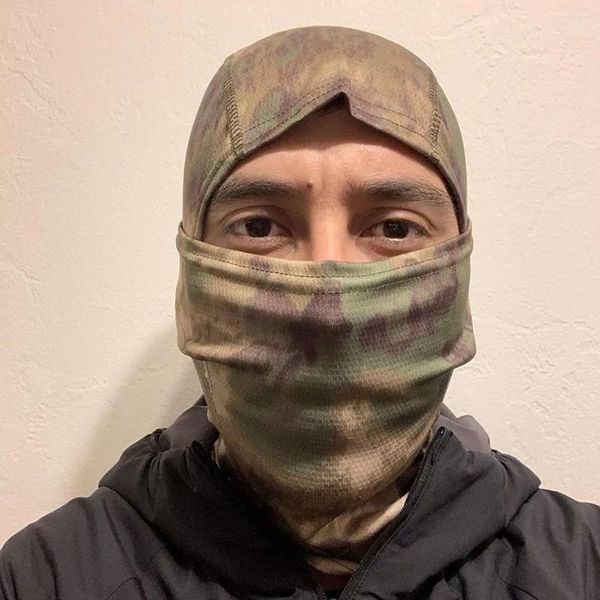 Berets Balaclava Taktische Tarnung Vollgesichtsmaske CS Armee Jagd Radfahren Sport Hüte Caps Skullies Mützen Militär Multicam Schal