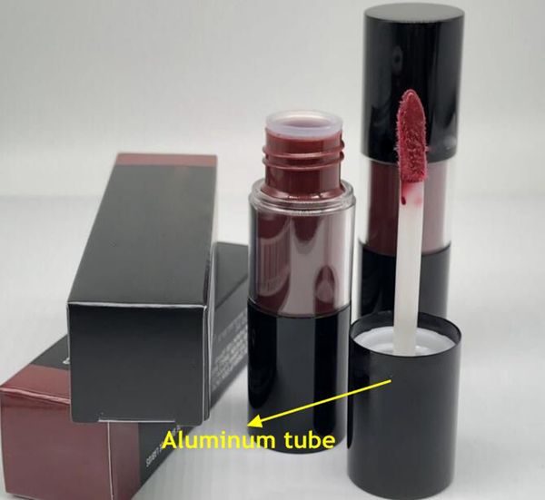 Tubo de alumínio de brilho à prova de água à prova d'água 106# Lipstick Cherry Color 8.5ml