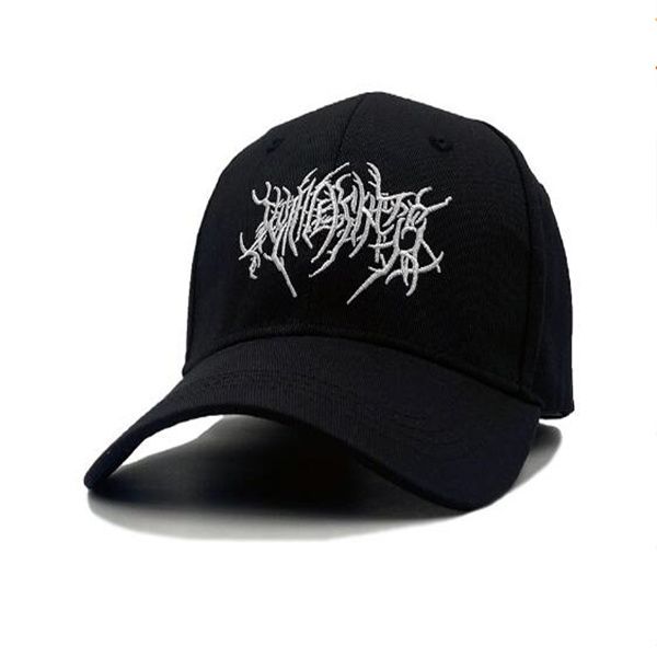 Gothic Street Punk Frauen Baseball Kappe Baumwolle Mode Stickerei Outdoor Schwarz Sport Caps Männer Frauen Hip Hop Snapback Dad Hüte