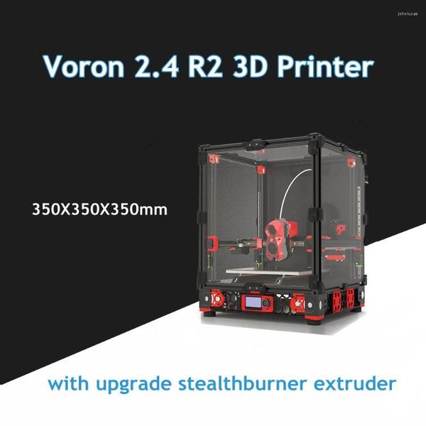 Impressoras Voron 2.4 R2 350mm Kit de Máquina de Impressora 3D sem montagem com peças CNC de cor CNC personalizadas