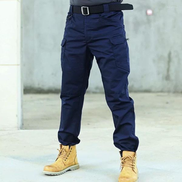 Pantaloni da uomo Militare Tattico IX9/X7 Tessuto Ripstop Caccia Traning Army Worker Pant Combat Escursionismo Pantaloni Mimetici