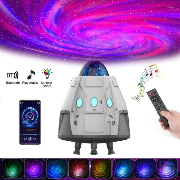 Lampade da tavolo 2022 Apparecchio creativo per cielo stellato Led Star Galaxy Proiettore Decorationroom Lampada per bambini Bluetooth Sound Box