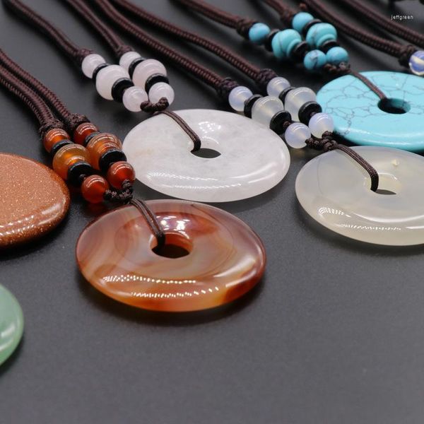 Ketten 6 stücke Frauen Karneol Halskette Naturstein Rote Achate Anhänger Kristall Heilung Reiki Schmuck Für Hochzeit Souvenirs