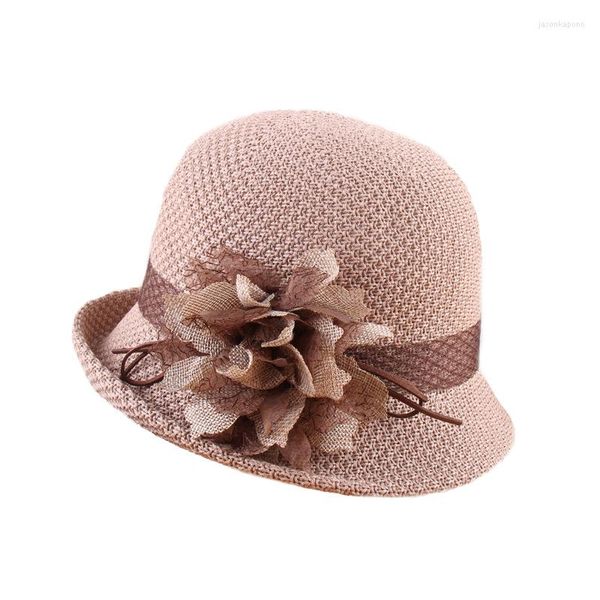 Berets Spring Summer Retro Women Hats Fedoras Fledoras Женщины свадебная шляпа шляпа для взрослых боулер Sun Classic версия Capeau Cap
