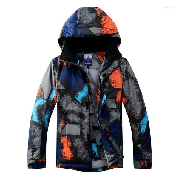 Skijacken Outdoor Windbreaker Jacket Herren wasserdichte winddichte Ski -Snowboard -Snowboard -Tragen Wanderung Sportkleidung