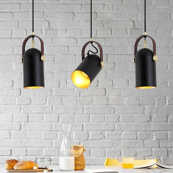 Lampade a sospensione Lampada vintage Retro Loft Pub Bar Club Ristorante Sala da pranzo Living Warehouse Deli Cafe Lights Lampadario Head Light