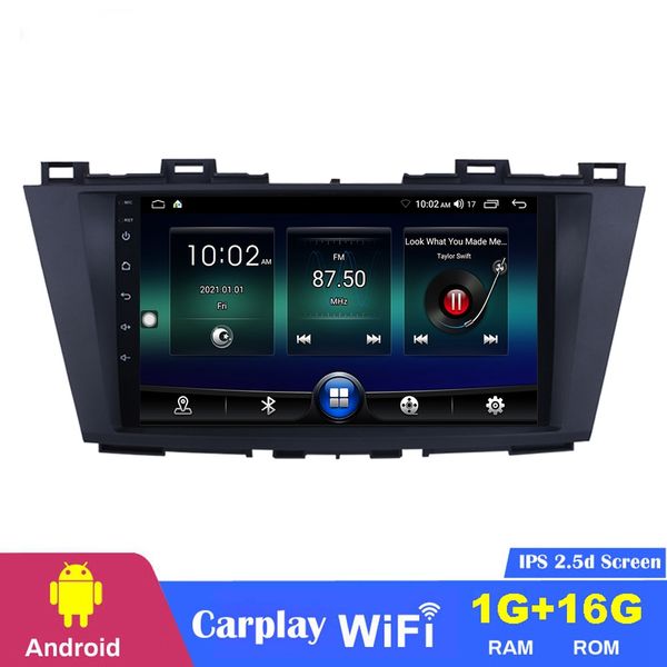 Touch Screen Car DVD Stereo MP5 Player per Mazda 5 2009- 2012 con GPS Navigation Radio HD 9 pollici Android