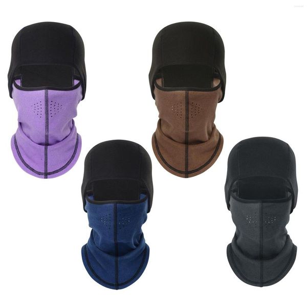 Skiing ternos de esqui no inverno masculino balaclava térmica à prova de vento frio máscara de esqui para motocicleta de ciclismo de neve