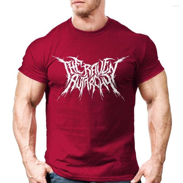 Мужские рубашки высокого качества Top Brand Tee Sale Men Shirt Rush Gym одежда для печати графики фитнес