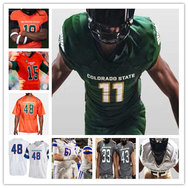 Jerseys de futebol estadual da NCAA College Clay Millen Brayden Fowler-Nicolosi A'jon Vivens Tory Horton Jack Howell Ty McCullouch Melquan Stovall David Bailey