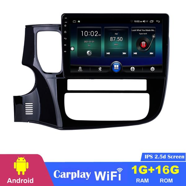 Araba DVD Radyo GPS Navigasyon Oyuncu 2014-2017 Mitsubishi Outlander USB Direksiyon Simidi Kontrolü 3G WIF 10.1 inç Android