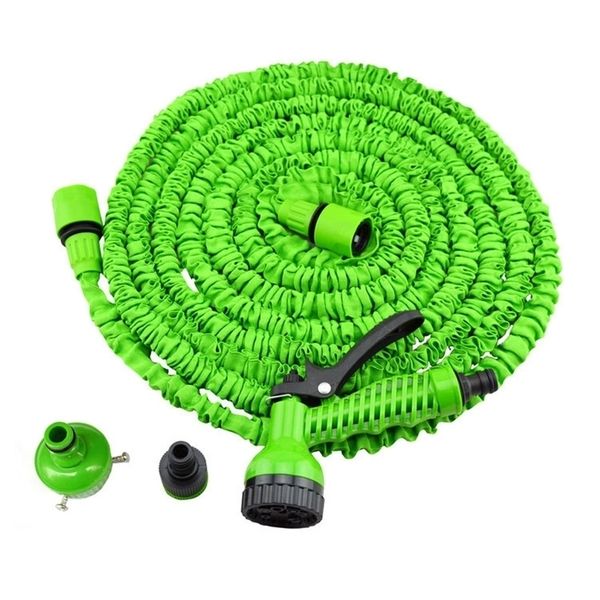 Tubi Magic Garden Water Flessibile Bobine espandibili Tubo Connettore per irrigazione auto Blu Verde 25-50FT 220930