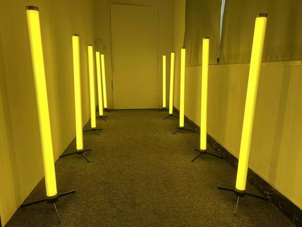 Effetti LED Esterni 3,3 piedi Telecomando senza fili DMX Batteria Tubo LED Progetto di luce Film per feste Video Illuminazione della decorazione del caffè Escluso il trasporto