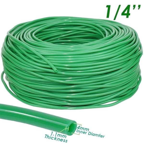 Hortes Kesla 5-50m Bahçe 1/4 '' Sulama Hortumu PVC Mikro Sulama 4/7mm Boru Damlama Boru Sprinkler Çim Balkon Serası 220930