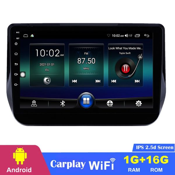 DVD de carro DVD UNIDADE AUTOMENTO ANDROID PLAYER 9 polegadas para 2017-2019 Hyundai H1 Grand Starex estéreo com USB Aux wifi CarPlay Dab