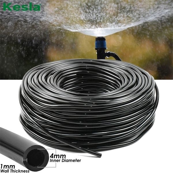 Tubi flessibili KESLA 10m/15/20m/25m/30m Irrigazione 4/7 mm Tubo gocciolante da giardino Sistema di irrigazione in PVC per serre Balcone Cortile 220930