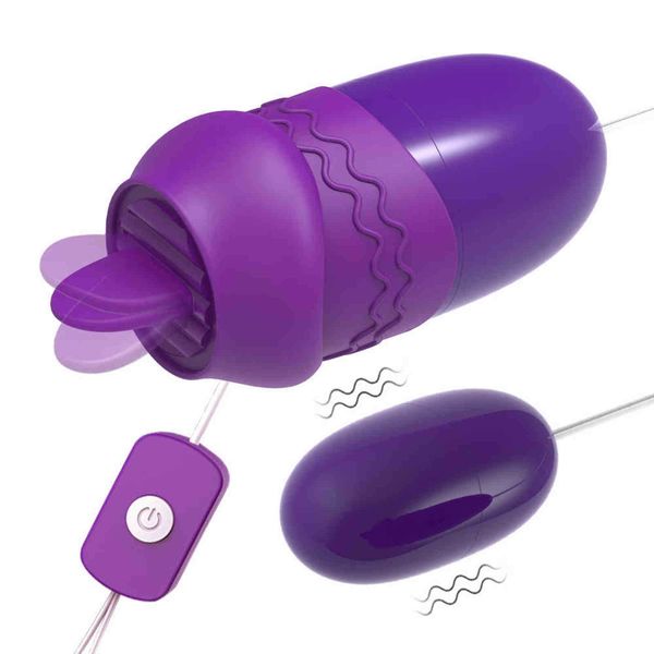 Nxy Sex Eggs Zachte Tong Orale Likken Vibrator vrouwelijke vislende ei kegel ballen tepel speelgoed vagina massager toys voor vrouwen shop 1110