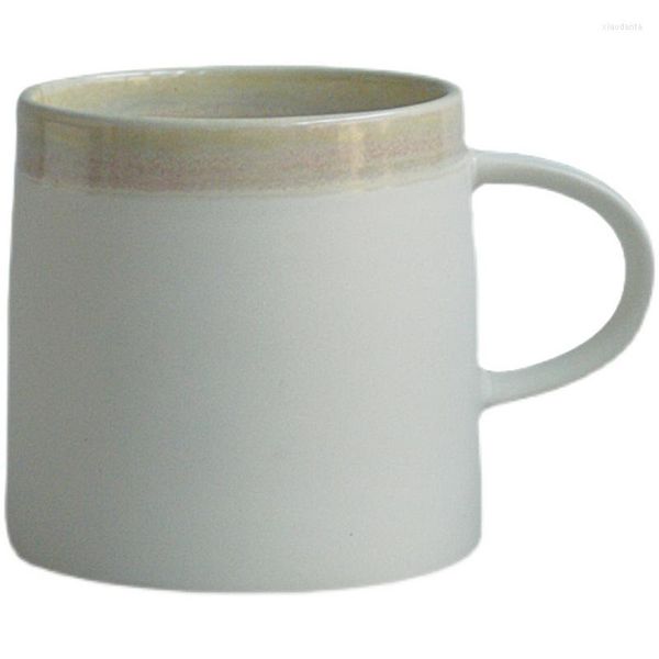 Tazze Tazza da caffè in ceramica Regalo di anniversario di matrimonio nordico per coppia Set di tazze Giapponese carino Grande Tazas De Cafe Creativas A