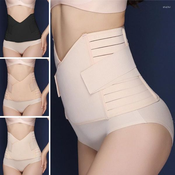 Intimo elasticizzato e contenitivo da donna Cintura per la pancia delle donne Vita sottile Shaper del corpo Traspirante Cincher puerperale Controllo Corsetto Trainer Dimagrante