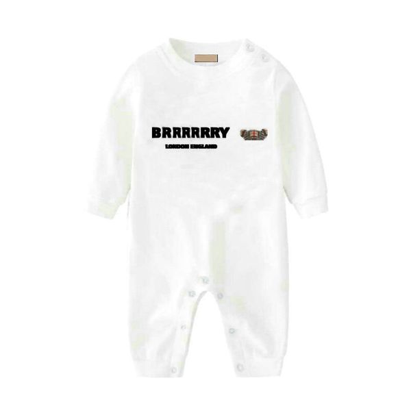 Neugeborenes Baby, Junge, Mädchen, Strampler, Designer-Marke, Buchstaben-Kostüm, Overalls, Kleidung, Overall, Kinder-Bodysuit für Babys, Outfit, Strampler-Outfit, Overalls