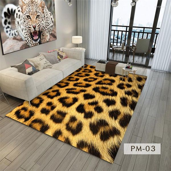 Ковры 16 видов Demissir Animal Murs Имитация кожаный леопардовый ковер для гостиной спальни Vivan Home Decor коврик коврики на пол