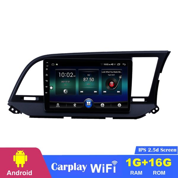 Car DVD Multimedia GPS Player Auto Stereo для Hyundai Elantra 2015-2016 RHD 9 