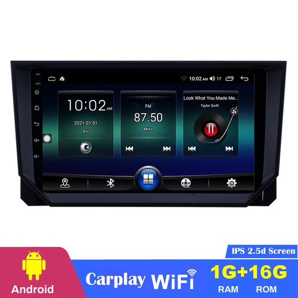 Car DVD Stereo Player GPS 3G Wi-Fi для сиденья Ibiza-2018 9-дюймовый Android 10 в DAH