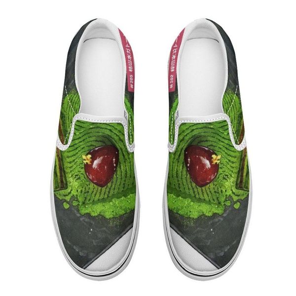 Пользовательская обувь предоставляет картинки для поддержки настройки рисунков Canvas Скейтборд мужские спортивные кроссовки женские кроссовки