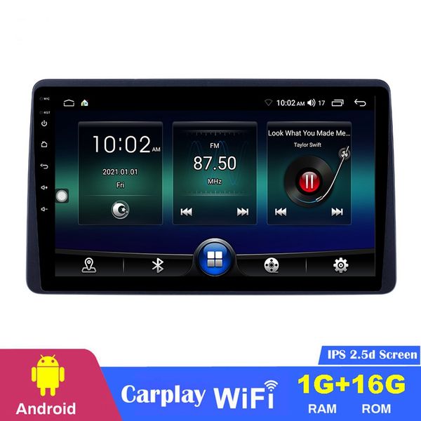 Auto Stereo Car DVD-плеер GPS для Renault Duster-2018 Полный сенсорный экран головка 10 дюймов Android с Wi-Fi 3G Aux Bluetooth Link