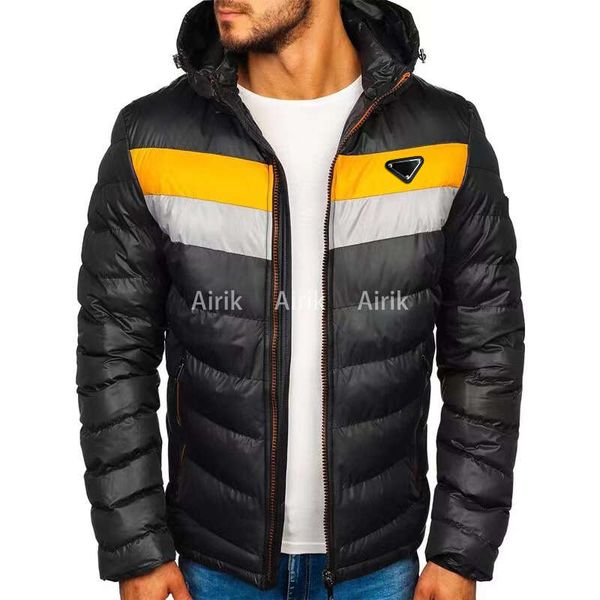 Herren Down Parkas Winter Baumwollmantel Männliche Jacken Casual Bomber Jacket Männer Militär Männer Hip Hop Dicke warme Windbreaker -Mäntel