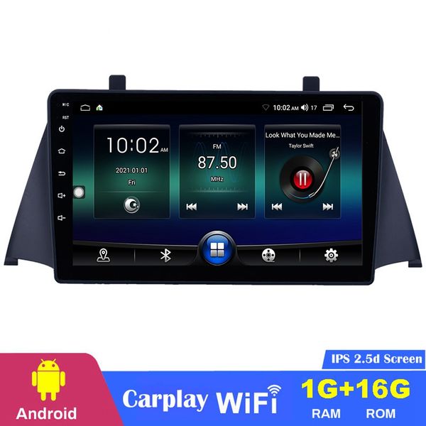 Android Car dvd Radio Player Navigazione GPS Audio Stereo Multimediale per Zotye Domy x5-2015 9 pollici con WiFi 3G AUX Bluetooth Mirror Link OBD2