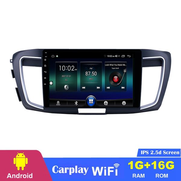 auto lettore dvd MP5 con navigazione GPS per Honda Accord 9 2013 Versione bassa 10.1 