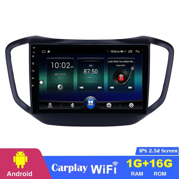 Android Player Car DVD Radio 10,1 polegadas Tela toque Multimídia Navegação GPS para Chery Tiggo 5 2014-2017 Suporte a vários idiomas OSD