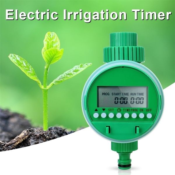 Apparecchiature per l'irrigazione Display LCD Timer da giardino Dispositivo di controllo intelligente elettronico per irrigazione a goccia automatica 220930