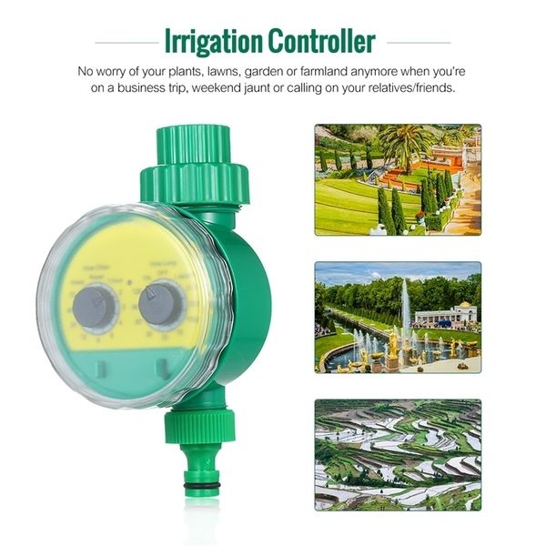 Bewässerungsgeräte Gartenwerkzeug Zeitgesteuerte Bewässerungssteuerung für den Außenbereich Automatisches System Sprinkler Programmierbarer Schlauch Wassertimer Wasserhahn 220930