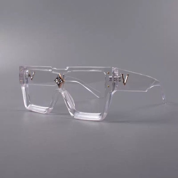 Mode Luxus Männer Zyklon Sonnenbrille Z1641 Vintage Square Frame Rhomboid Diamond Gläses Avantgarde einzigartiger Stil Top-Qualität-Anti-Ultraviolett mit Gehäuse kommen