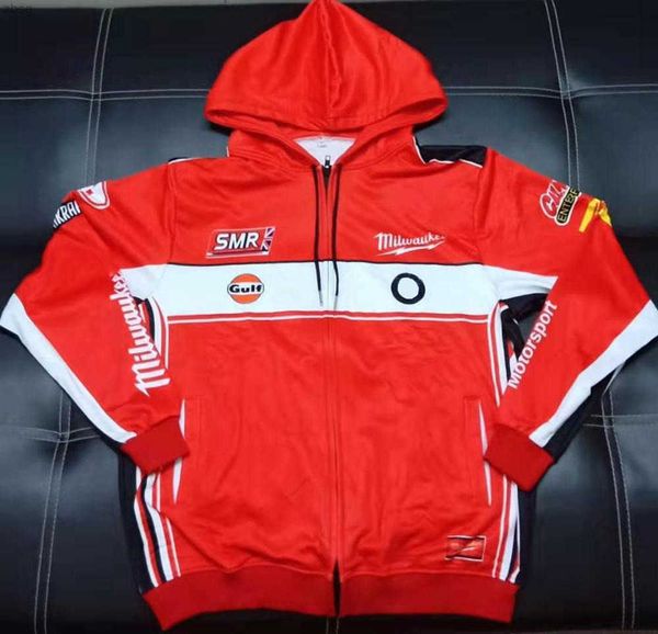 Hoodies moletons masculinos moletons 2022 Red Motocross Outdoor Sports Ho