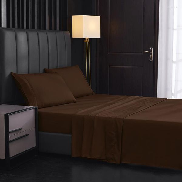 Bettwäsche-Sets Bedsure-Bettlaken-Set 150 x 200/190 cm – 4-teiliges verstellbares Bett 150 mit Oberseite 240 x 275 cm, 2 Kissenbezüge 50 x 80 cm