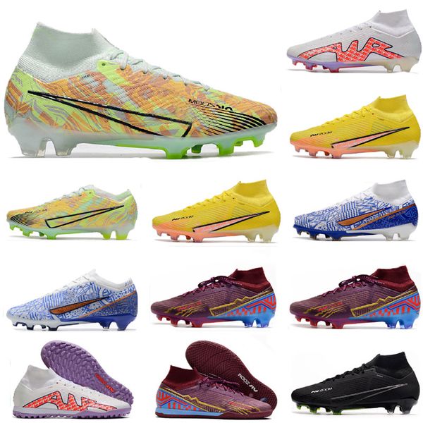 Superfly IX 9 VIII 8 Scarpe da calcio 360 Elite FG Dream Speed 005 First Main Shadow Recharge Gear Up PACK Uomo Donna Ragazzi Scarpe da calcio alte Tacchetti US 6.5-11