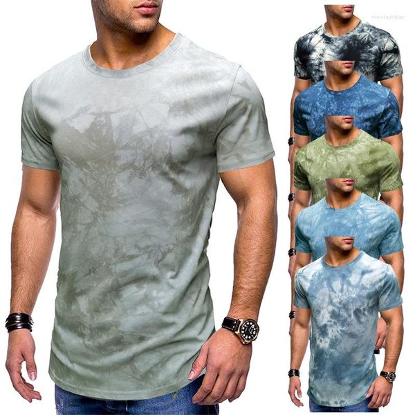 Мужские рубашки летние хлопковые футболки для мужчин модные повседневные тройки топы
