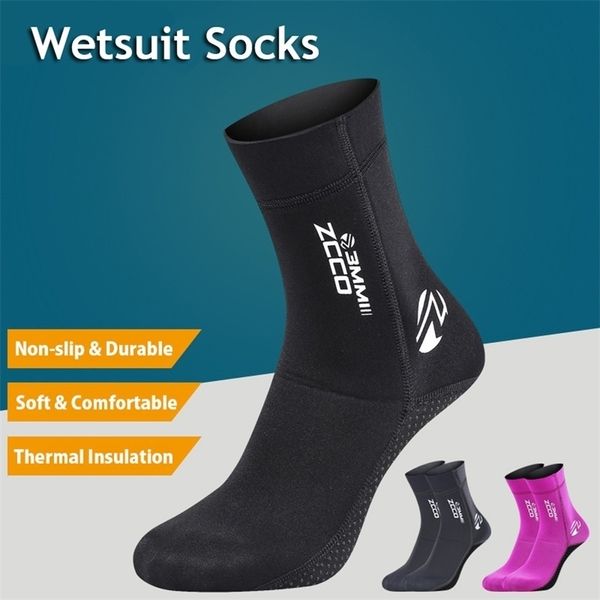 Herrensocken, 1 Paar, 3 mm Neopren, rutschfest, für Erwachsene, warm, Patchwork, Neoprenanzug, Schuhe, Surfstiefel, für Männer und Frauen, Schwimmen 221007