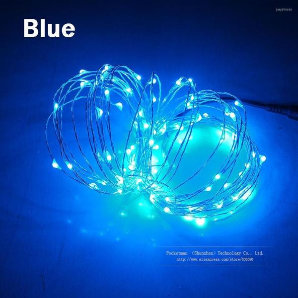 Stringhe 3M 30LED Alimentazione a batteria Mini LED Filo di rame Stringa Fata Scintilla Luci Festa di Natale Impermeabile Multicolor