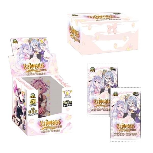 Card Games Goddess Story Collection Cards Children Birthday Grie Game Tables for Family Christmas 221006