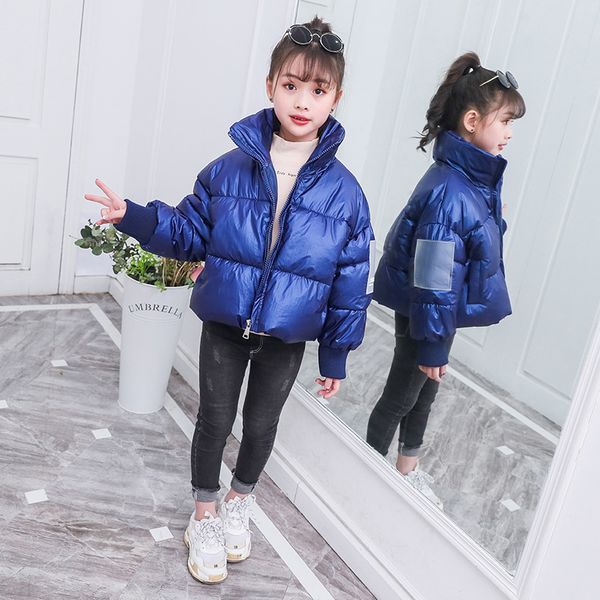 Daunenmantel Winter Kinder Einfarbig Helle Warme Weiße Ente Baumwolle Winterjacke Kinder Jungen Mädchen Mantel Kleidung 221007