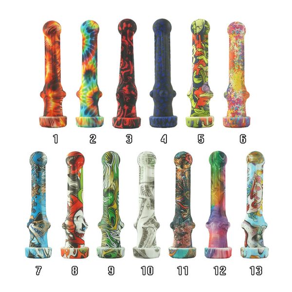 Pipe Little Smoke accessori per fumatori pipe per tabacco smoke shop luce notturna trasferimento acqua bong in silicone dab rig